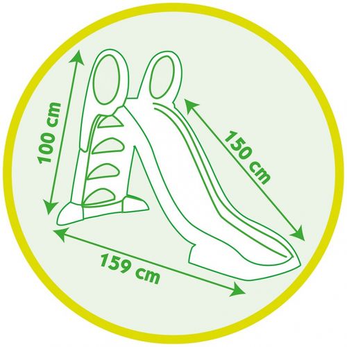 SMOBY Zjeżdżalnia My Slide Ślizg Wodny 150cm 820505 na Arena.pl