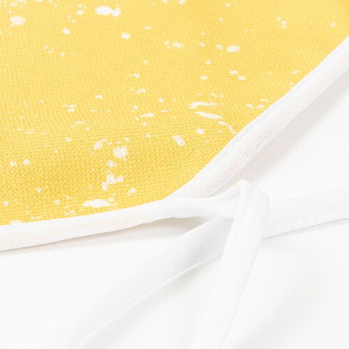 Fartuch lniany Bleached Starry Yellow do sublimacji zdjęcie 4
