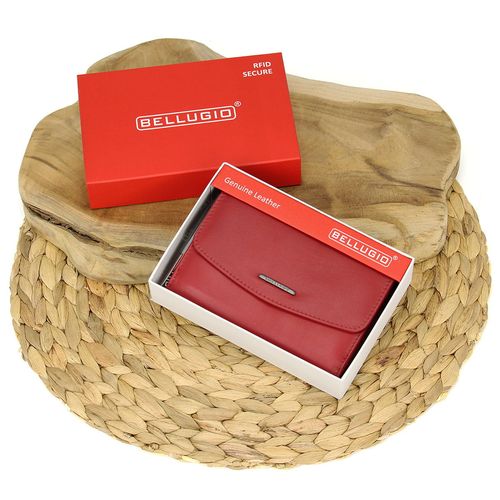 portfel damski matte - czerwony na Arena.pl