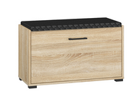 Szafka Na Buty 1- Drzwiowa 1D 80 cm Sonoma Jasna KARLO ML