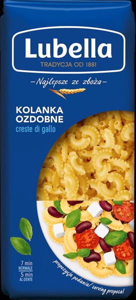 Makaron Kolanka Ozdobne Lubella 400g zdjęcie 2