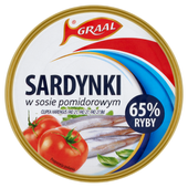Graal Sardynki w sosie pomidorowym 300 g