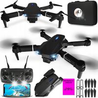MOCNY DRON ZDALNIE STEROWANY 3 AKU 5400mAh 300M KAMERA HD WIFI 45Min GIGANT