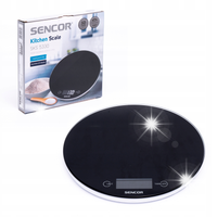 Waga kuchenna Sencor SKS 5330 czarny 5 kg