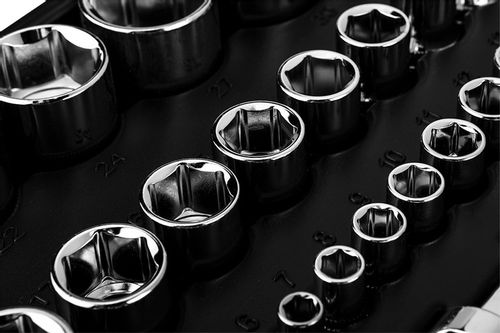 NEO TOOLS Klucze Nasadowe 110 el. 1/4" 1/2" Zestaw Narzędzi Walizka na Arena.pl