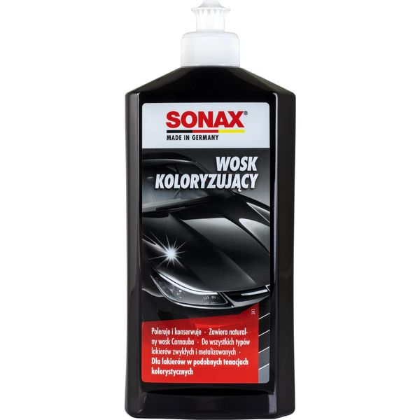 Wosk koloryzujący czarny Sonax 500ml zdjęcie 1