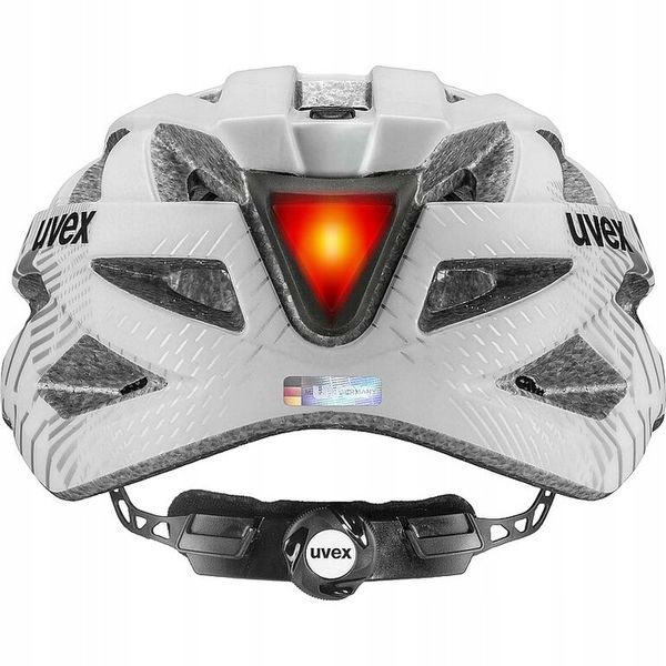 KASK ROWEROWY UVEX CITY i-vo 52-57cm BIAŁO-CZARNY zdjęcie 8