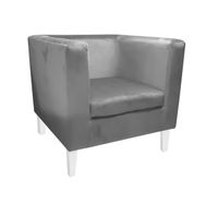 Fotel Monaco nogi 20 białe MG17