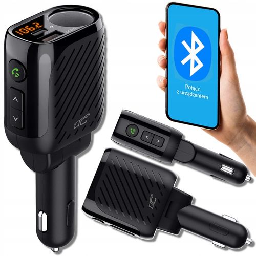 Transmiter FM BT z ŁADOWARKA USB Bluetooth na Arena.pl