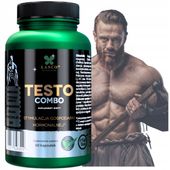 TESTO Combo - naturalne ekstrakty na podniesienie testosteronu - aż 60 kaps