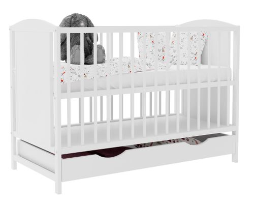 Łóżeczko szuflada BAJKA BIAŁA na Arena.pl