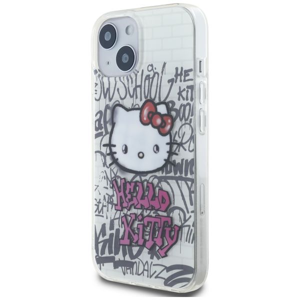 Etui Hello Kitty do iPhone 15, iPhone 14, iPhone 13, Biały zdjęcie 2