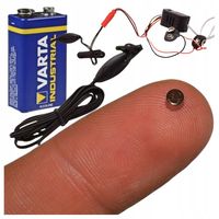 Mini mikro słuchawka na egzamin studia sesja szpiegowska NIEWIDOCZNA