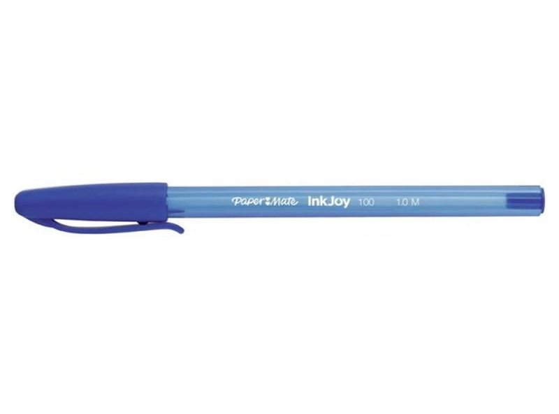 Długopis Paper Mate Inkjoy 100 Cap M Niebieski zdjęcie 1