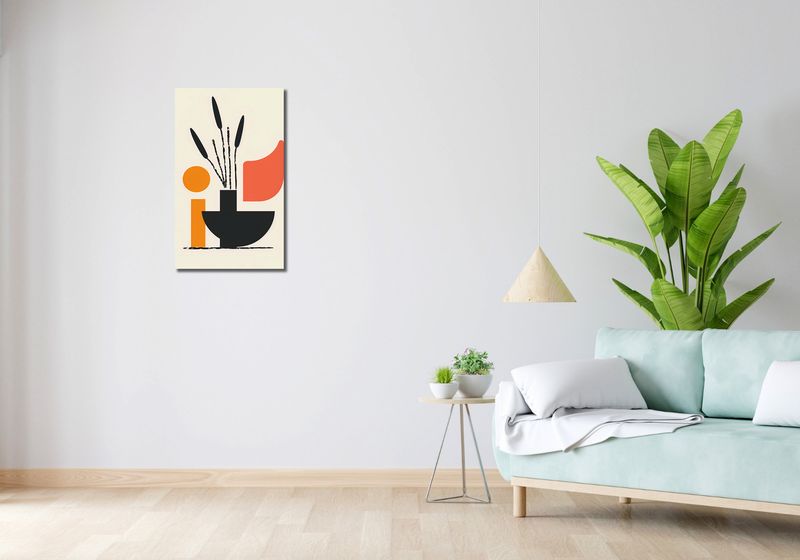 Obraz 40x70cm Szeroka Czerń zdjęcie 2