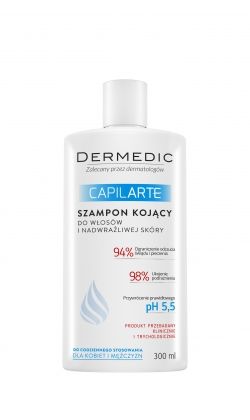 DERMEDIC CAPILARTE 300 ml Szampon Kojący zdjęcie 1
