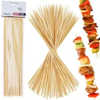 100x Wykałaczki SZPIKULCE patyki drewniane do szaszłyków grilla szaszłyki