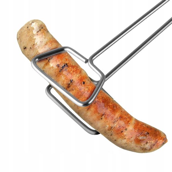 SZCZYPCE CHROMOWANE DO GRILLA 29CM FACKELMANN zdjęcie 3