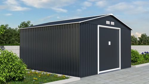 GARAŻ NARZĘDZIOWY DOMEK DO OGRODU 340x319x200cm na Arena.pl