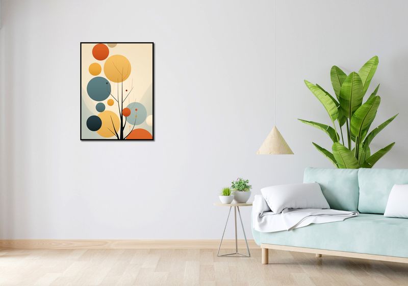Plakat 60x80cm Harmonia Jesiennych Kolorów zdjęcie 4