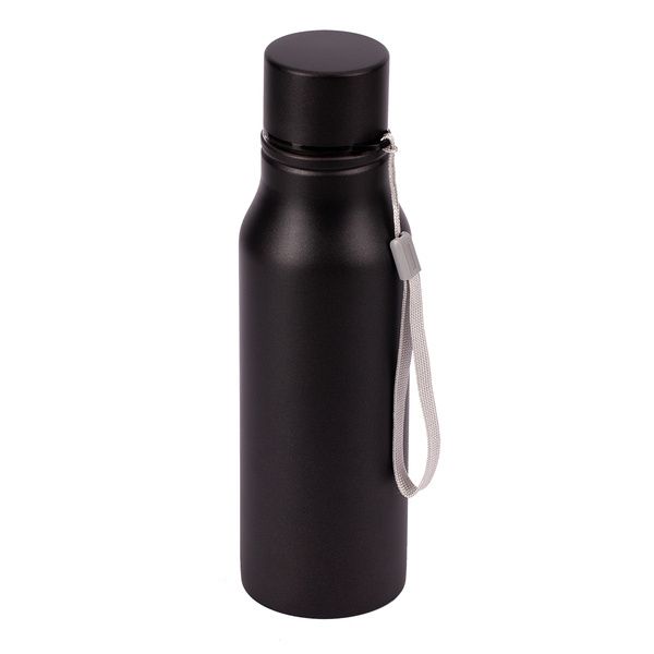 Bidon stalowy Fun Tripping 700 ml, czarny zdjęcie 1