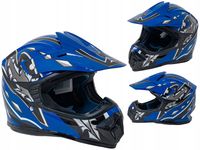2X komfortowy KASK MOTOCYKLOWY dla dzieci Enduro KASK SZCZĘKOWY rozmiar L