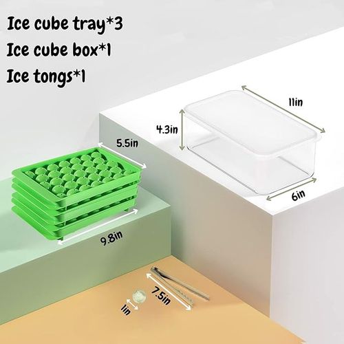 Foremki Forma do Kostek Lodu z Pojemnikiem Zielona na Arena.pl