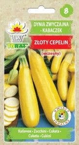 Kabaczek Złoty Cepelin dynia nasiona wczesny 5g zdjęcie 2