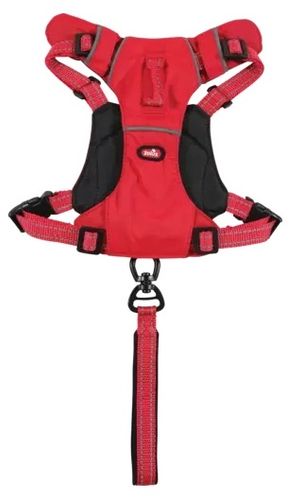 Szelki dla psa z wbudowaną smyczą automatyczną Zolux Easyride S czerwone na Arena.pl