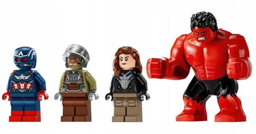76292 - lego super heroes - kapitan ameryka kontra czerwony hulk — bitwa na Arena.pl