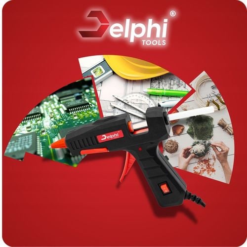 PISTOLET DO KLEJU NA GORĄCO DO KLEJENIA KLEJARKA 100W 210x WKŁADY 7mm na Arena.pl