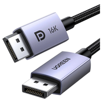 kabel wideo 2 x display port męsko-męski ugreen dp118 2m 16k