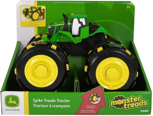 TOMY JOHN DEERE Traktor opony z kolcami na Arena.pl