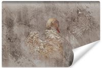 Fototapeta Do Salonu ŁABĘDŹ Abstrakcja Beton Mural Vintage 300cm x 210cm