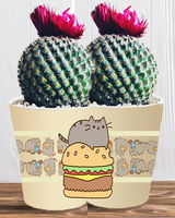 Doniczka do kwiatów/roślin - Pusheen - Kotek