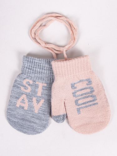Rękawiczki dziewczęce jednopalczaste ze sznurkiem STAY COOL 12 YOCLUB na Arena.pl