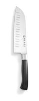 Profesjonalny nóż Santoku ze szlifem kulowym Profi Line 180 mm Hendi 844274
