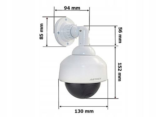 ATRAPA KAMERY KAMERA MONITORING ZEWNĘTRZNA LED na Arena.pl