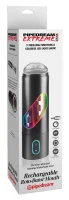 pipedream pet czarna maszyna intymna 9 trybow wibracji usb 24,1 cm