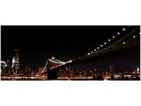 100X40CM BROOKLYN BRIDGE MITH17 OBRAZ DREWNO