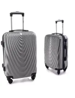 Mała kabinowa walizka PELLUCCI RGL 663 S Szara