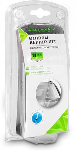 ZESTAW DO NAPRAWY SZYBY CZOŁOWEJ 18 ELEMENTÓW SZYB ODPRSYSKI CARMOTION na Arena.pl