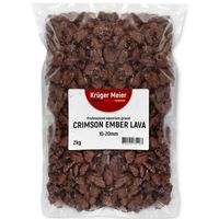 Kruger Meier Crimson Ember Lava 10–20 mm – Lawowe podłoże strukturalne 2 kg