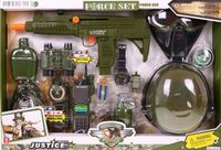 DLA DZIECI ZESTAW ŻOŁNIERZA AKCESORIA