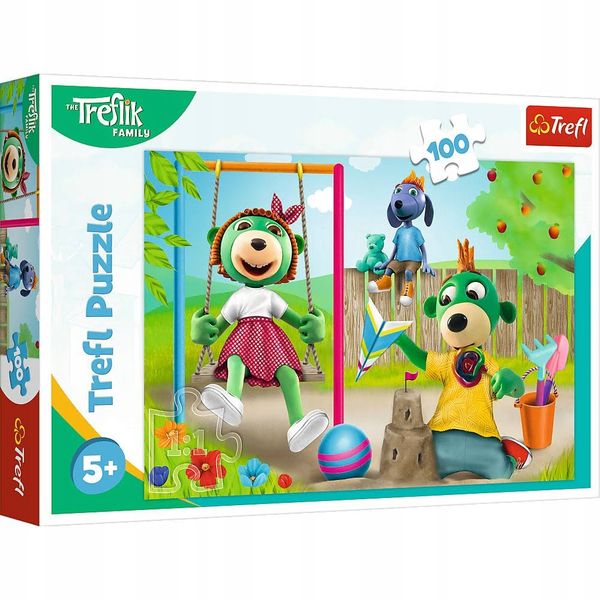Puzzle 100 Zabawne Trefliki 16422 zdjęcie 4