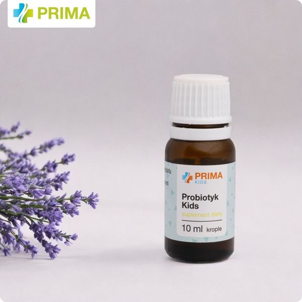 3 X PROBIOTYK KIDS dla dzieci jelita krople 10 ml PRIMA zdjęcie 3