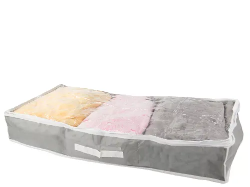 Pojemnik pudełko do szafy organizer pod łózko na suwak duży na buty pościel na Arena.pl