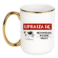Duży Biało-Złoty 450 ml