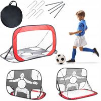 BRAMKA PIŁKARSKA PRZENOŚNA SAMOROZKŁADAJĄCA POP-UP 120X72X77CM OUTTEC