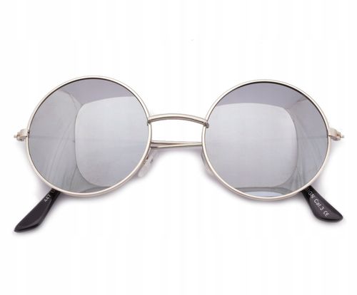 Okulary LENONKI Czarne Przeciwsłoneczne Hippie na Arena.pl